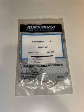 8m6002520 Mercury New Genuine Oem Quicksilver Outboard Gasket Kit Lot P3-3
