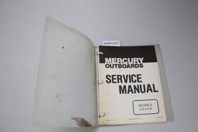 90-43183 Mercury 43183 Outboard Service Manual Models 3.5 And 3.6 Hp Good Condition