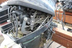 90885a88 Mercury 1989 25hp Power Head Assembly Good Used