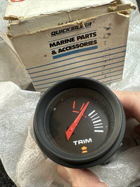 79-90941a3 Mercury 90941a Nos Mercruiser Quicksilver Trim Meter Kit Gauge Genuine Oem