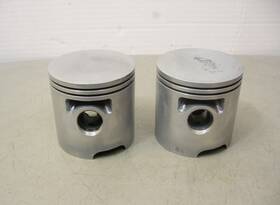 9104t19 Mercury Qty Of 2 Or Mariner Outboard Pistons Fit 2-stroke 1984-1998 18 20 25 Hp