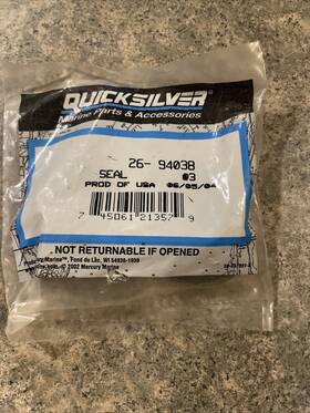 26-94038 Mercury 94038 Quicksilver Seal Qty-3 Nos