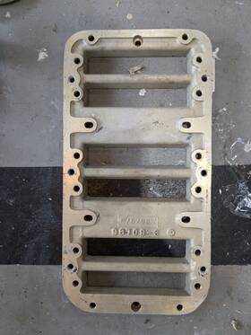 987093 Mercury - Plate-reed Block For 280 Hp Outboard