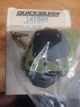 Mercury Marine 14184m Nos Carburetor Repair Kit Mariner