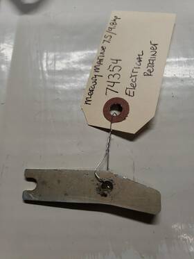 74354 Mercury Marine Electrical Hold Down 7.5/9.8hp And Others