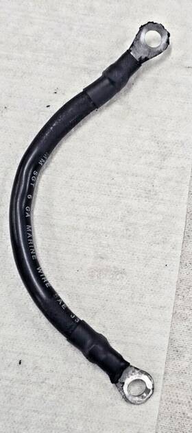 84-8m0056666 Mercury Marine Outboard Starter Ground Strap Wire Oem