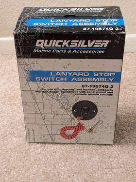 87-19674q2 Mercury Marine Wear Stop Switch Inch Kill And Lanyard Mercruiser Sport Jet
