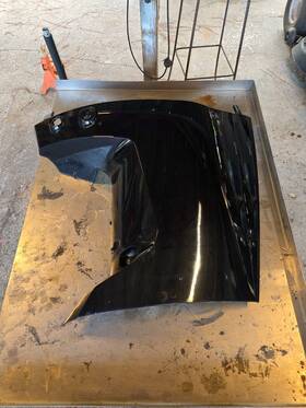 8m0106948 Mercury Marine 8m0106950 Boat Outboard Lower Cowling Black Port