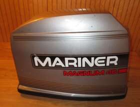 9868a14 Mercury Marine 40 Hp Mariner Top Cowling Engine Cover Magnum