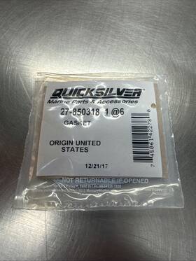 27-8503181 Mercury Marine/mercruiser Lot Of 4 New Oem Thermostat Cover Gasket
