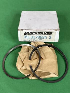 39-817869a2 Mercury Marine/mercruiser Quicksilver Piston Rings .010 Force Outboard 40 50 85 90 120 150