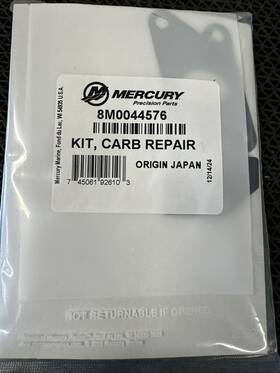 8m0044576 Mercury Marine/mercruiser New Oem Carburetor Repair Kit