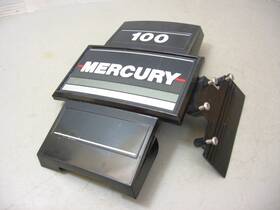 11207a1 Mercury Mariner 100 Hp 2-stroke 4 Cylinder 1988-1993 Front Cowl Bracket And Cover Assy