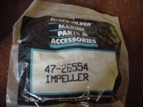 47-26554 Mercury Mariner 26554 Genuine Water Impeller Nos Oem