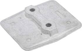 97-8m0137814 Mercury Mercruiser Quicksilver Mariner Genuine Oem Outboard Anti-vent Plate Aluminum Anode
