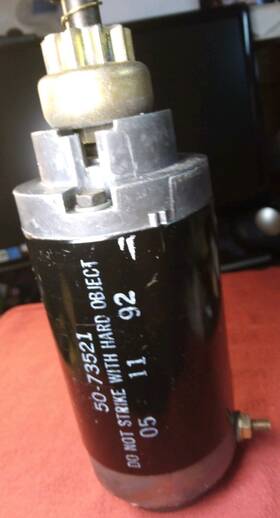 50-73521 Mercury Quicksilver 73521 Marine Starter Motor Low Hours