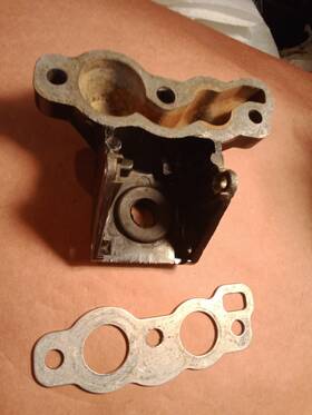 51829 Mercury Quicksilver Marine Thermostat Housing Bracket Vintage