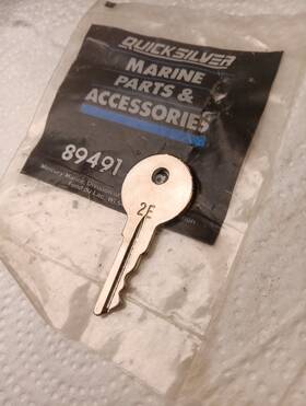 89491-2f Mercury Quicksilver Marine Ignition Key 89491 2f Oem