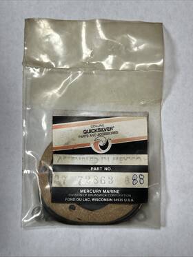 27-72863a1 Mercury Quicksilver Mercruiser Oem 72863a88 Gasket Set Vintage New Old Stock