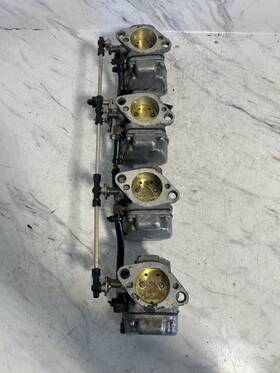 823799t19 Mercury Wme-81 2002 Mariner 125 Hp Outboard Carburetor Set