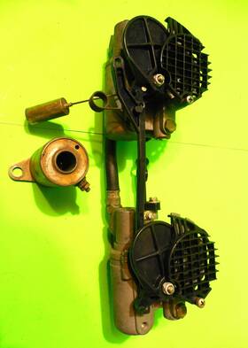 1368-5036 Mercury Wmk-16-1 85hp Carburetor Mercarb Set Wmk-16 With Choke Solenoid