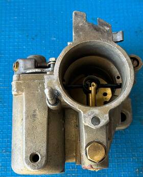 Wmk-24-1 Mercury Oem Upper Carburetor For 40hp Outboard Parts Only