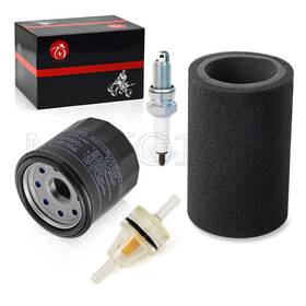 5uh-e4451-10-00 Moto1988 Air Filter Foam Element And Spark Plug For Yamaha Bruin 350 2004-2006