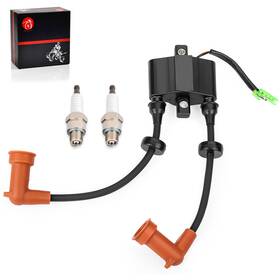6f5-85570-13-00 Moto1988 6f5-85570-11-00 Ignition Coil For Yamaha Outboard 4-stroke F15 F20 F25 T25 La 06-17 With Spark Plug