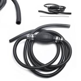 Motohij 536123448066 Fuel Gas Hose Line Assembly With Primer Bulb Marine Outboard Boat Rubber 190cm /6ft