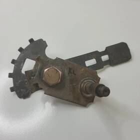 121213m-163361 Murray 708661 2013 Push Mower 20 Inch Rear Left Height Adjust Bracket
