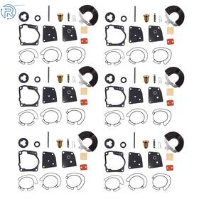 18-7247 Netuera 244713 436852 New Carburetor Kits For Johnson Evinrude V4 V6 90-175 Hp 6pcs
