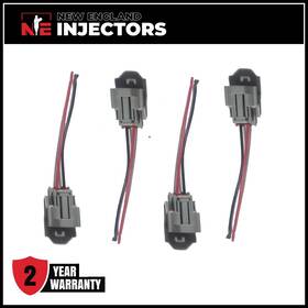 15710-99e00 New England Injectors Set Of 4 Fuel Injector Connectors Fits 1998-09 Suzuki 60hp Outboard