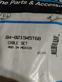 84-821945t68 New Oem 0730 Mercury Quicksilver Igniton Cable Kit