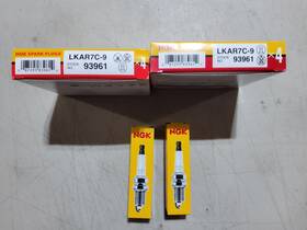 Lkar7c-9 Ngk 93961 10 Outboard Spark Plugs Stock #