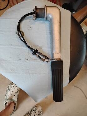 3b2s63011-1 Nissan Tohatsu 1998 9.8 Hp 2 Stroke Tiller Handle Assembly
