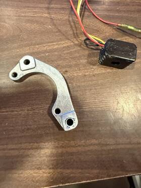 350-76011-0 Nissan Tohatsu 9.9 Hp Electric Starter Bracket