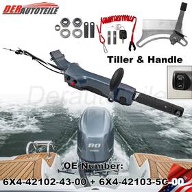 6x4-42102-43-00 Ocsair For Yamaha 80hp 90 Hp 2/4-stroke Tiller Handle Fitting Assembly