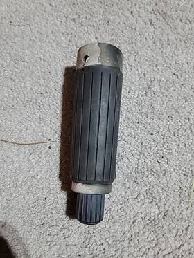 0204188 Omc Brp Johnson Evinrude Oem Tiller Grip Assembly E6