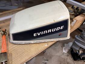 0282210 Omc Evinrude 8 Hp Outboard Top Cowling Engine Cover Hood Shell Vintage