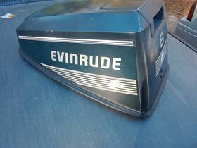 0283535 Omc Evinrude 1990 8hp Cowling Engine Cover 283534 Hood Not Perfect But Looks Ok