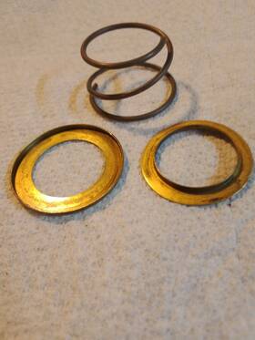 0301857 Omc Johnson Evinrude 301857 301861 301860 Spring Washers 50s 60s Under Flywheel