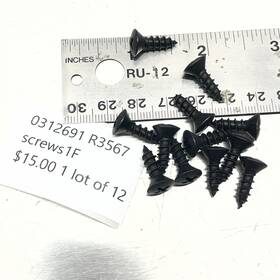 0312691 Omc Genuine Outboard 312691 Dash Panel Screw Qty 12 R3567 1f