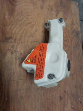 0319290 Omc 0319289 Johnson Evinrude 9.9 And 15 Hp Air Silencer Removed From 1975 Motor #0319290