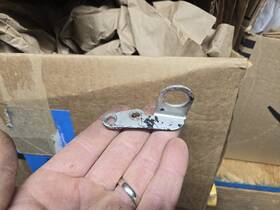 0319543 Omc 9.9 15 Hp Neutral Start Button Bracket Johnson Evinrude Outboard Motor