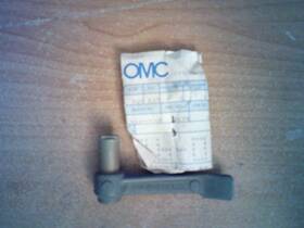 0321318 Omc Genuine Lower Hood Cowling Latch Lever Handle 20-35 Hp See Details