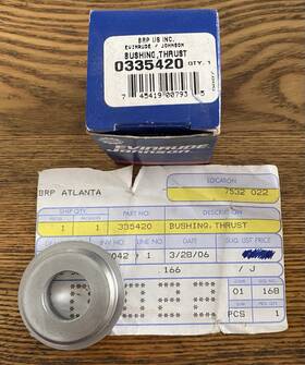 0335420 Omc New Oem Brp Johnson Evinrude 335420 Thrust Bushing