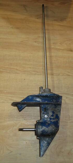 0385187 Omc Johnson Evinrude Lower Unit Ready To Bolt On And Go 1972 4 Hp