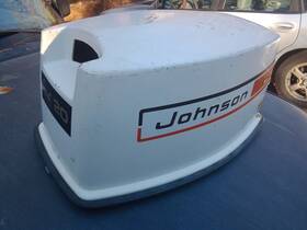 0385434 Omc Johnson Evinrude Motor Cover Hood Cowling 1973 20hp 385434 316225 Vintage