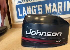 0437768 Omc 25 35 Hp Johnson Evinrude Cowl Motor Cover Top Cowling 1996
