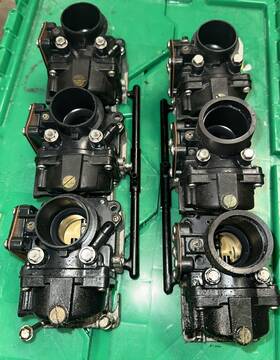 0439215 Omc 0439216 Johnson Evinrude 150hp Carburetor Carb Set /